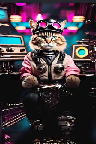 The Tech-Savvy Feline: ..