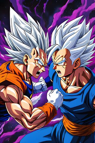 Goku and Vegeta