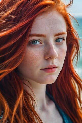 Girl Red Hair