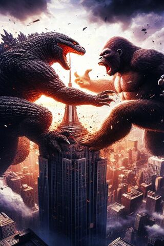 Clash of Titans: Godzilla vs. King Kong 🦖🦍