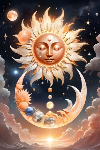 Glowing Sun