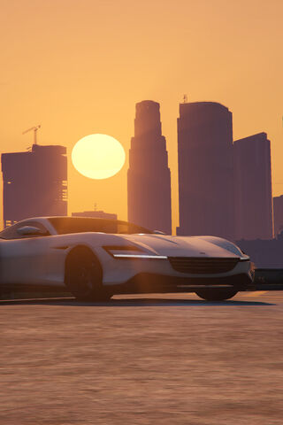 Sunset Drive in the Cit..