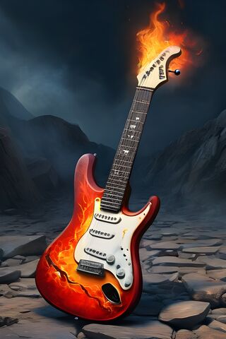 Fiery Rock Legend 🔥🎸