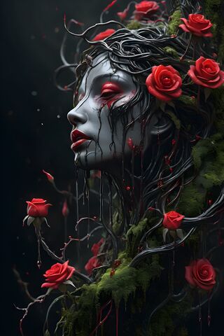 Enchanted Rose Goddess ..