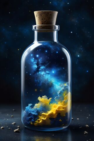 Galaxy In A Bottle