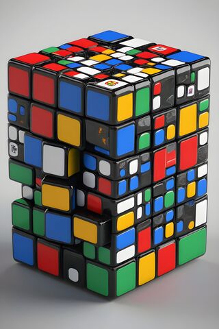 Giant Rubix Cube