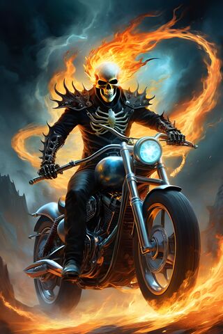 Ghost Rider: The Fiery Avenger 🔥💀🏍️