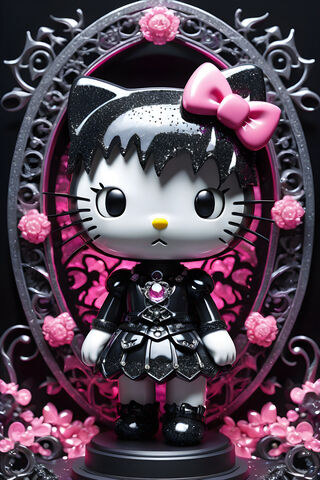 Grunge Punk Kitty