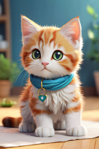 Adorable Orange Kitten 🐾
