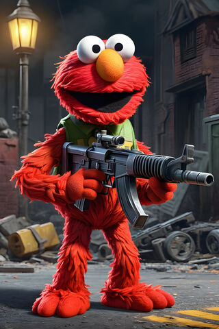 Gangsta Elmo Machine