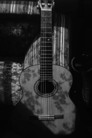 Strumming Shadows 🎸✨