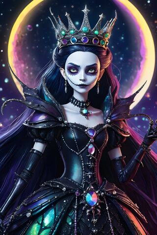 Gothic Nightmare Before Christmas Queen Fairy
