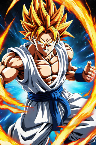 Super Saiyan Power Unleashed! ⚡️🔥