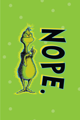 Grinch's Grumpy Refusal 🎄😠