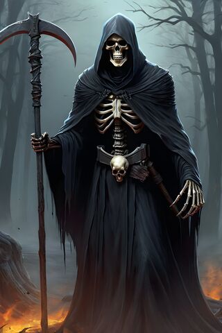 The Grim Reaper Awaits ..