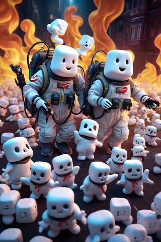Ghostbuster Marshmallow Man