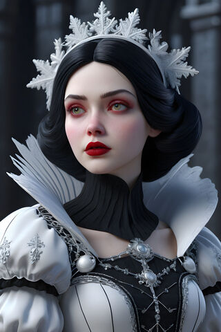 Gothic Snow White.