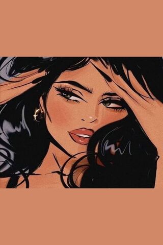 Glamorous Illustration of a Stylish Woman ✨