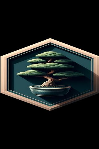 Serenity in Green: The Bonsai Masterpiece 🌳✨