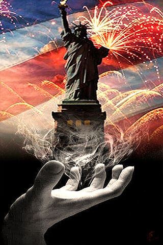 Freedom's Embrace: A Celebration of Liberty 🎆🗽