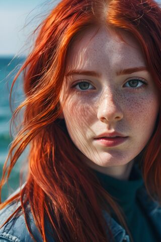 Girl Red Hair