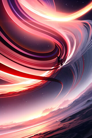 Cosmic Dance of Colors ..