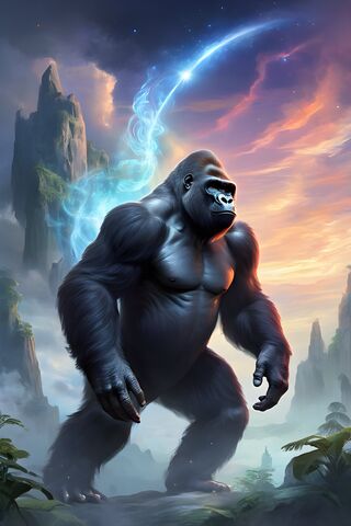 Majestic Gorilla in a M..