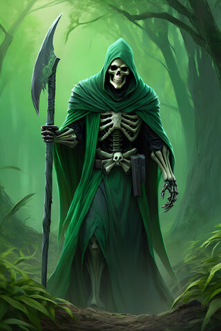The Mysterious Reaper 🌿💀