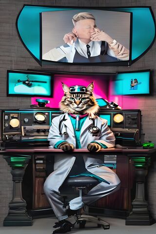 The Feline Doctor 🐱‍⚕️