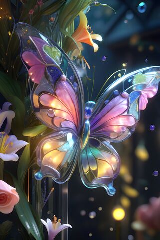 Glasssy Butterfly