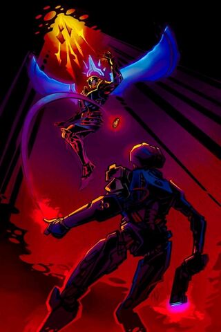 Epic Showdown in Neon Shadows 🌌⚔️