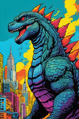 Godzilla Takes on the C..