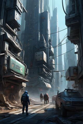 Futuristic Urban Jungle..