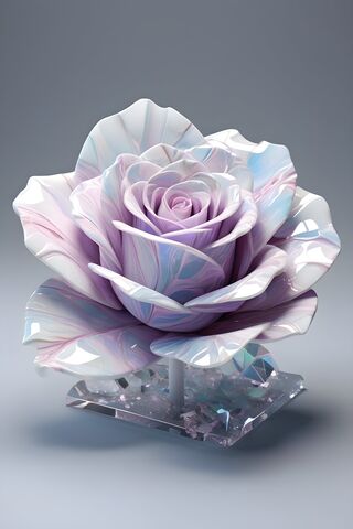 Glass Rose