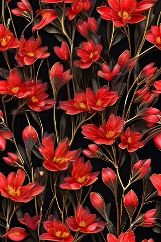 Glossy Flowers