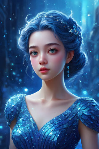 Enchanted Elegance: A Glimmering Dream