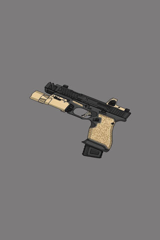 Sleek Tactical Pistol 🔫