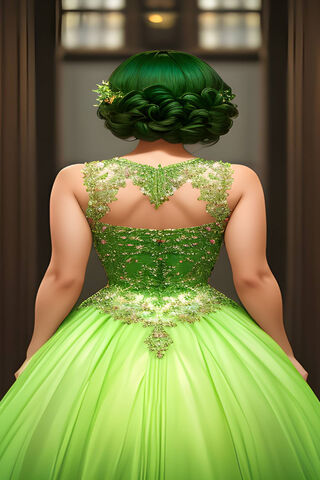 Green Dress