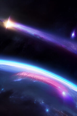 Cosmic Dance of Colors ..