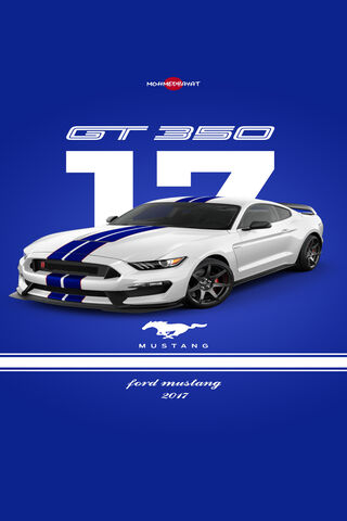 Sleek Power: 2017 Ford Mustang GT350 🏎️💨