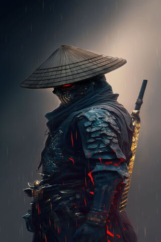 Mysterious Warrior in t..