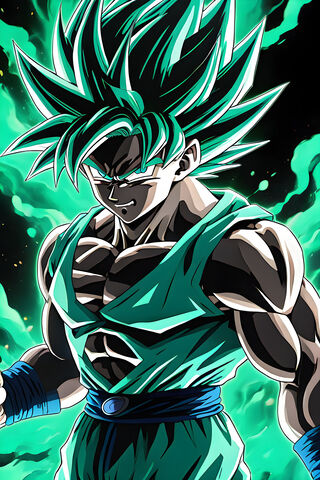 Super Saiyan Power Unleashed! ⚡️💚