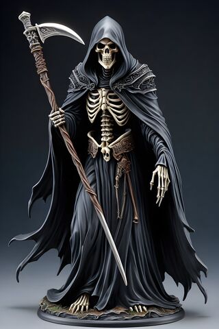 The Grim Reaper: A Haunting Presence ⚰️🌌