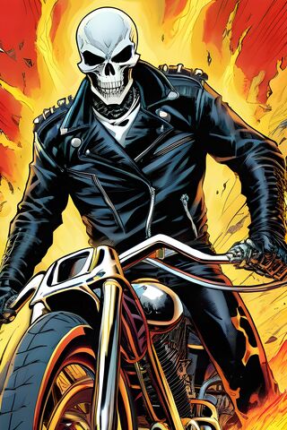 Ghost Rider in Action