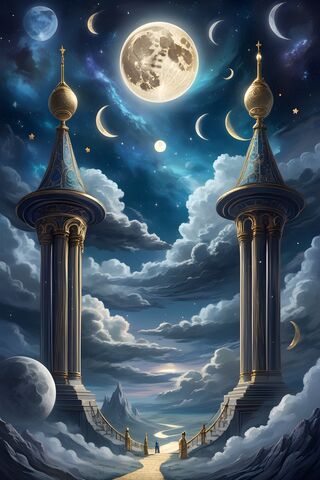 Heavenly Bodies Moons