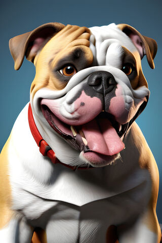 Happy Boy, English Bulldog