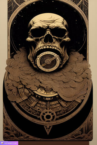 Mystical Skull: A Journey Through Time' 🕰️💀
