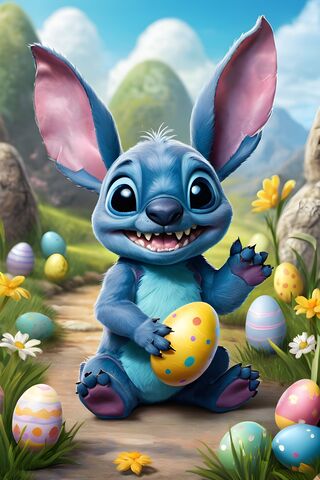 Easter Fun with a Blue ..