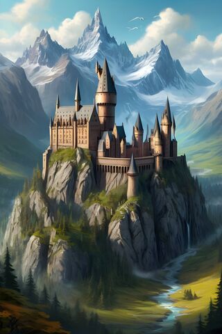 Harry Potter, Hogwarts Castel.