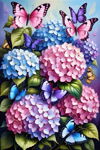 Hydrangea Bush